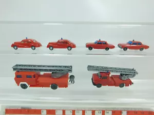 BK45-0, 5 #6x wiking H0 / 1:87 Fire / Fw: BMW 501+ Opel + Magirus Deutz etc Top - Picture 1 of 5