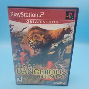 Cabela's Dangerous Hunts: Greatest Hits, CIB & TESTED (Sony PlayStation 2, 2003) - Picture 1 of 6