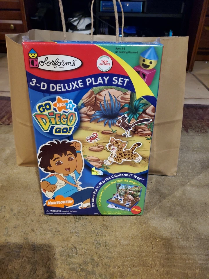 Colorforms Go Diego Go 3-D Deluxe Playset - Image 1 of 4
