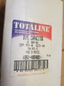 Carrier HVAC P291-4054RS Capacitor, Dual, 370-440 Volt, 50/60HZ, 40+5 MFD, Round - Picture 1 of 5