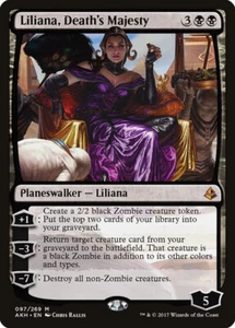 Magic The Gathering Liliana, Death's Majesty - Amonkhet #97 - Imagen 1 de 1