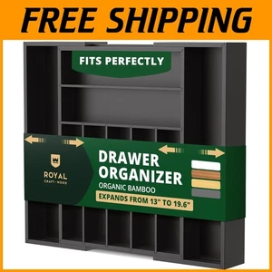 Modern Kitchen Drawer Organizer - Silverware Tray - Picture 1 of 11