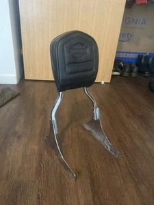 Harley-Davidson Brand Backrest/Sissy Bar For EVO Softail - Picture 1 of 1
