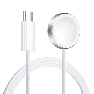 Cargador inalámbrico magnético para Apple Watch Series, interfaz: tipoC (blanco) - Zdjęcie 1 z 9