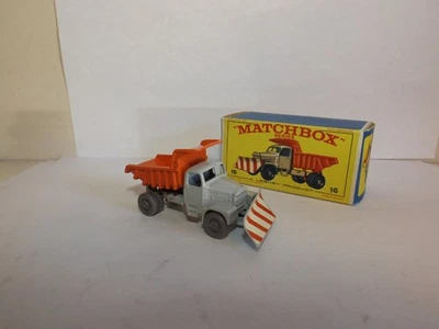 MATCHBOX REG. WHEEL NO. 16-C SCAMMELL "MOUNTAINEER" SNOWPLOUGH GPW MIB - Image 1 of 4