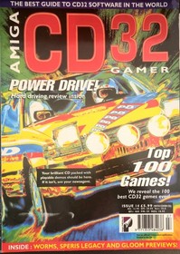 Amiga CD32 Gamer Magazine  - Issue #14 - No CD - Power Drive - Worms - Gloom