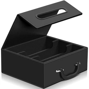 110+ Magnetkartenhalter Kartendeck Etui, Leder Magnetverschluss Commander... - Bild 1 von 7