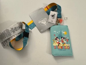 2024 Disney Parks Mickey Disneyland Spielen im Park Ausweishalter Schlüsselband W10 - Bild 1 von 4