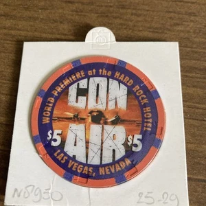 $5 hard rock con air las vegas nevada casino chip  - Bild 1 von 2
