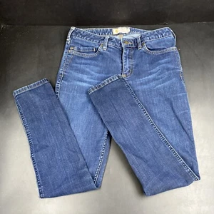 Pantalones de mezclilla para mujer Carhartt calce ajustado pierna delgada azul 8 trabajo occidental regular - Imagen 1 de 10