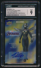 2022 2023 Marvel Allure Character Poster Auto Gold Evangeline Lilly 04/25 CGC 9