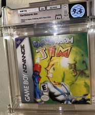 Earthworm Jim (Nintendo Game Boy Advance, 2001) WATA Graded 9.4 A+ Brand New
