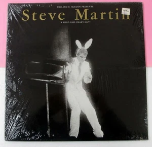 STEVE MARTIN a Wild And Crazy Guy 1978 LP old stock, STILL SEALED cutout Td 308 - Imagen 1 de 7