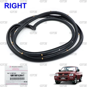 Sello de goma puerta de viaje de 2 puertas para Mitsubishi cabina L200 Strada 1997 05 puerta - Imagen 1 de 10