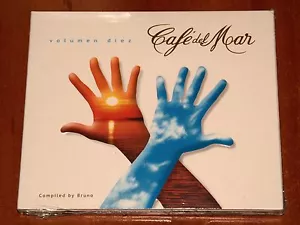 CAFE DEL MAR VOL 10 VOLUMEN DIEZ CD DIGIPAK EDITION New - Imagen 1 de 2
