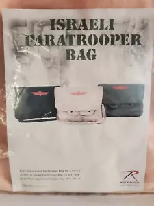Rothco 8120 israelische Fallschirmjägertasche aus Leinwand - khaki - neu in der Verpackung Geschenk - Bild 1 von 5