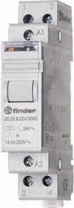 Finder Modulares Stufenrelais 20.23.9.012.4000 - 16 A, 12 V DC, DIN-Schiene Neu - Bild 1 von 24