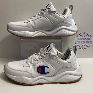 Champion Mens 9318 White Size 12 Leather CPS10304M Very Lightly Worn Pre Owned - Picture 1 of 19
