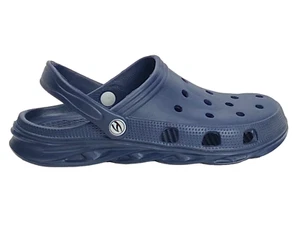 Foam Garden Clogs M7 W9 Navy Blue Slip On Sandals - Picture 1 of 12