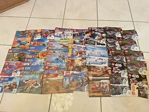 Huge lego instructions/manual lot- Star Wars, City, Marvel, Harry Potter,Creator - Picture 1 of 13
