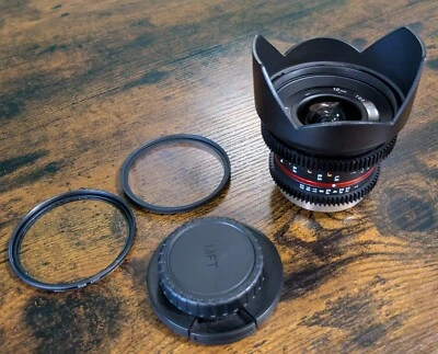 SAMYANG 12mm T2.2 MFT Cine Lens * Micro Four Thirds - Used / Great Condition - Image 1 of 3