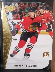 2020 Upper Deck - Nicolas Beaudin #RDT-5 Chicago Blackhawks - Imagen 1 de 2