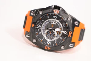 INVICTA Aviator Men 50mm Stainless Steel Black Black dial 8217 Automatic - Picture 1 of 7