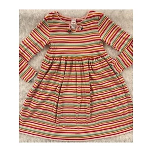 Gymboree Cupcake Cutie Multi Colored Stripe Dress 10 VGUC SO CUTE! - Picture 1 of 11