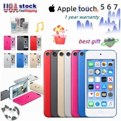 🍎New Apple iPod Touch 5 6 7th gen 16/32/64/128/256GB All Colors Sealed Box Lot✅ - Image 1 of 4