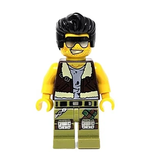 Authentic LEGO Monster Fighters FRANK ROCK Minifigure #MOF015 - From 9461 / 9467 - Picture 1 of 12