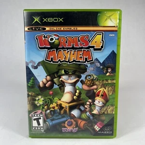 Worms 4: Mayhem Xbox 2005 (Spiel, Hülle) - Bild 1 von 5