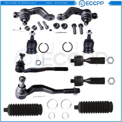 10x rótulas delanteras extremos de varilla de amarre para Toyota Tacoma 1995-2004 tracción trasera 2,7 L 3,4 L Foto 1 de 4