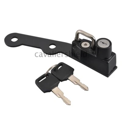 Cerradura de casco negra y 2 llaves para Yamaha XSR900 2015-16 FZ-09 FJ-09 MT-09 2013-2017 Foto 1 de 4