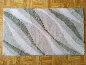 KLEINE WOLKE Badematte Dream Auster 70 x 120 cm Badteppich Polyacryl Badvorleger - Bild 1 von 21