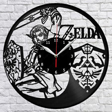 Zelda Vinyl Record Wall Clock Art Decor Original Gift 12'' 30cm 1919