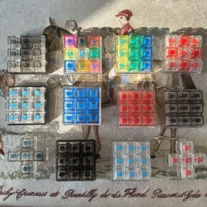 DIY Keyboard Finger Keyboard Cap Keys Button Pinch Toy Fidget Keychain Adult - Afbeelding 1 van 16