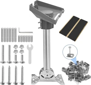 Heavy-Duty Stainless Steel Starlink Gen 3 Roof Mount Kit with 360° Adjustability - Picture 1 of 8