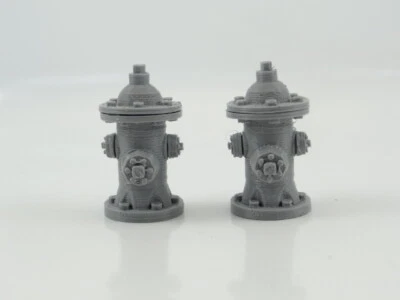 NEW Diorama Parts Fire Cranes in Scale 1:24 Unpainted Plastic Brand New - Image 1 of 4