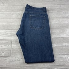 Simon Miller M001 Narrow Gunnison Men's 38x34 Medium Wash Denim Straight Jeans