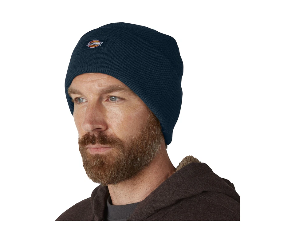Вязаная шапочка с манжетами Dickies темно-синяя WH201-ZDN - Изображение 1 из 1