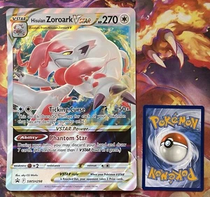 Hisuian Zoroark VSTAR SWSH298 OVERSIZED JUMBO Promo Pokemon Card - Picture 1 of 2