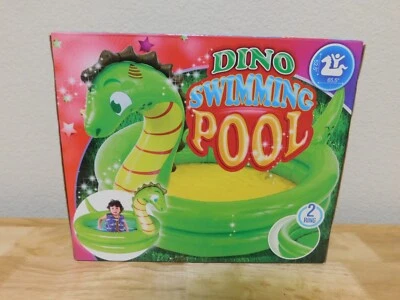 New Splash Buddies Dino Swimming Pool - Image 1 of 4