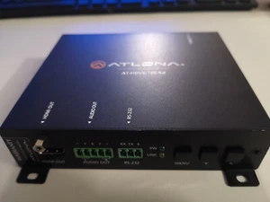 Atlona HDMI Video monitor extender repeater ethernet RJ45 AT-HDVS-150 KIT(TX+RX) - Foto 1 di 8