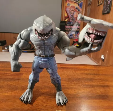 KING SHARK DC UNIVERSE CLASSICS MULTIVERSE DCUC COMPLETE BAF W/ Alternate Head Cover