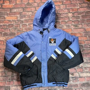 VTG Youth M/L Might Mac Sports Jump Ball Club Puffer Jacket NBA Cleveland CAVS - Picture 1 of 12