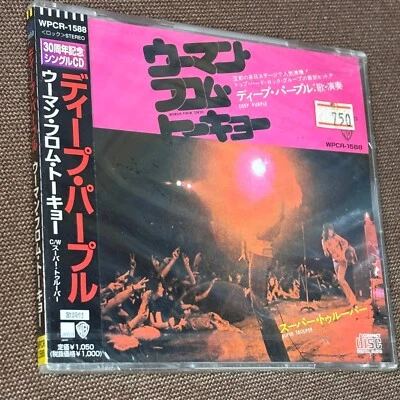 Sealed DEEP PURPLE Woman From Tokyo JAPAN 5" CD SINGLE WPCR-1588 OBI 1998 30th Foto 1 de 4