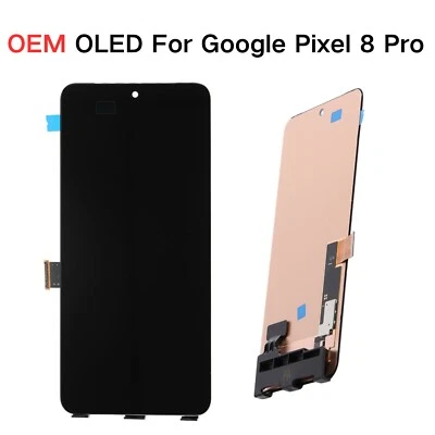 OEM For Google Pixel 8 Pro OLED LCD Display Touch Screen Assembly Replacement - Image 1 of 4