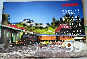 Folleto Märklin Modelos Export 1999,  Export Models.  - Imagen 1 de 1