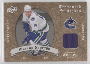 2008-09 Upper Deck Artifacts Treasured Swatches Retail Markus Naslund #TS-MN