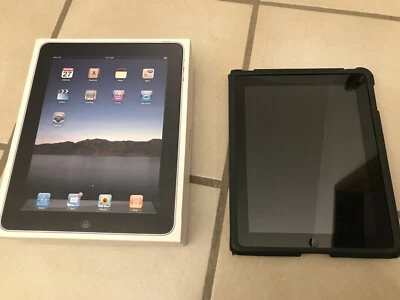 Apple iPad 1. Gen. 64GB, WLAN + Cellular (Entsperrt), 24,64 cm, (9,7 Zoll) -... - Bild 1 von 3